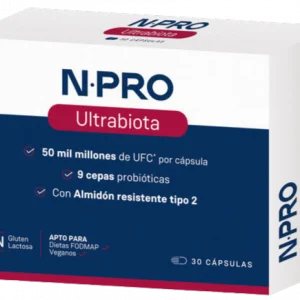 NPRO ULTRABIOTA 30 CAPSULAS