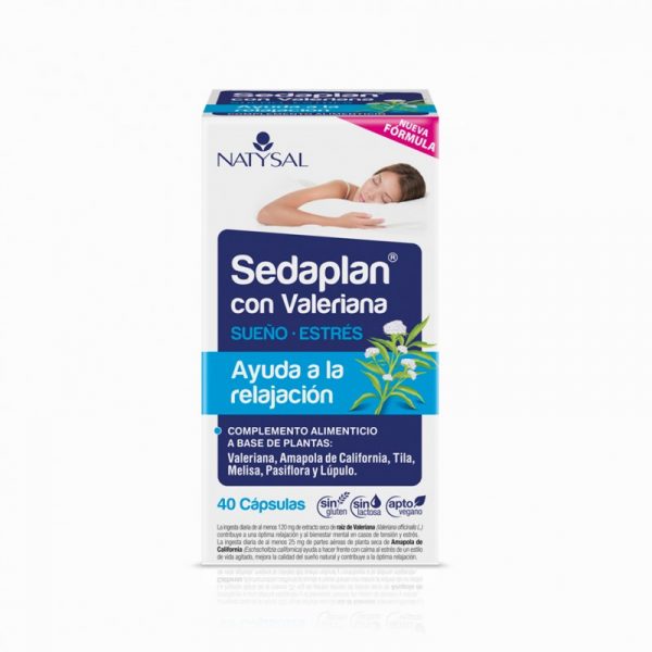 SEDAPLÁN  CON VALERIANA (Descanso y sueño)