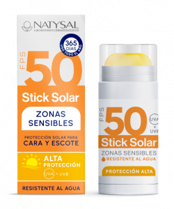 STICKS TRANSPARENTE ZONAS SENSIBLES SPF50