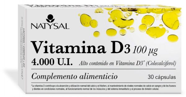 VITAMINA D3  4.000 U.I. (Colecalciferol)