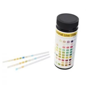 Test pH urinario · Caja 100 tiras