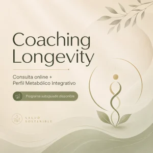 COACHING LONGEVITY + CONSULTA ONLINE + PERFIL METABÓLICO