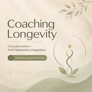 COACHING LONGEVITY + CONSULTA ONLINE + PERFIL METABÓLICO