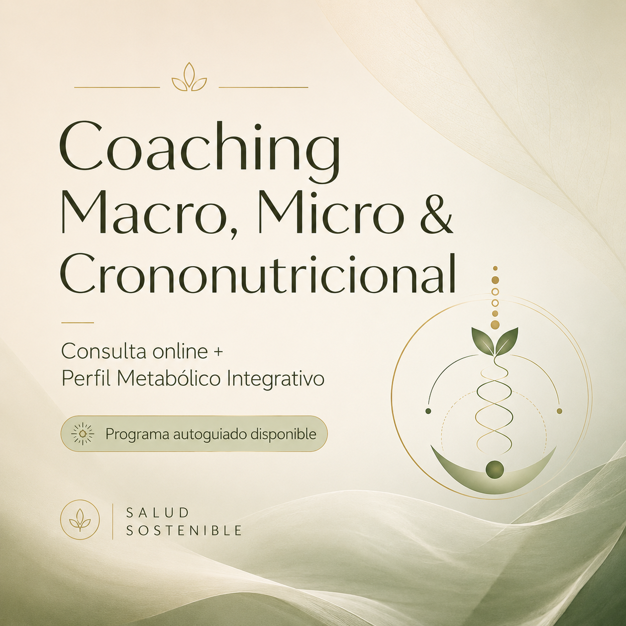 COACHING MACRO, MICRO & CRONONUTRICIONAL + CONSULTA ONLINE + PERFIL METABÓLICO