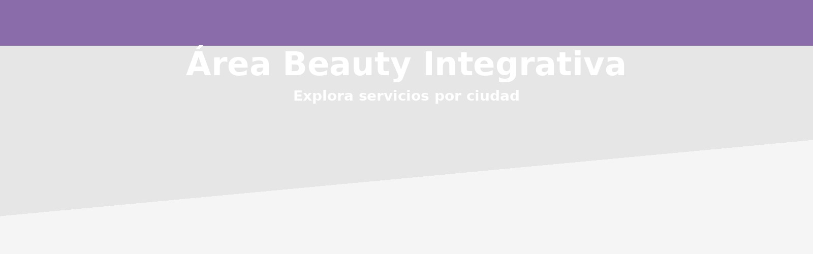 Área Beauty Integrativa banner