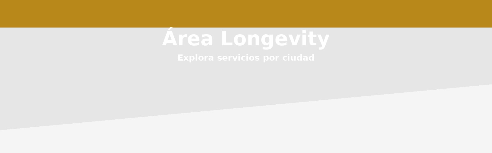 Área Longevity banner