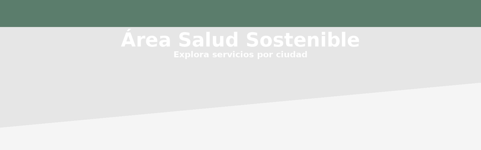 Área Salud Sostenible banner